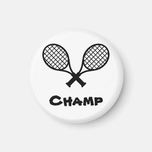 Tennis Champ Magnet (Framsidan)