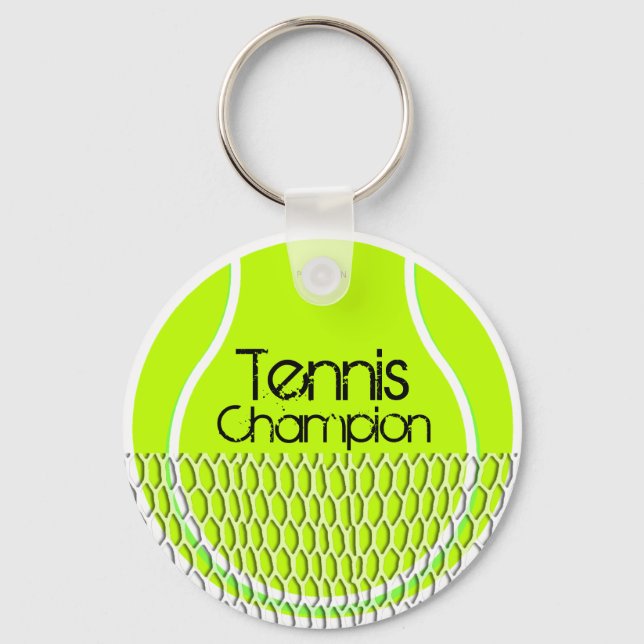 Tennis Champion Keychain Nyckelring (Framsida)