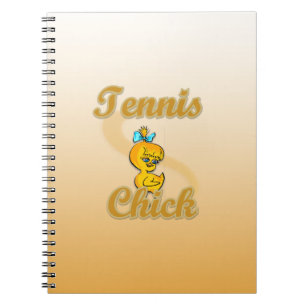 Tennis Chick Anteckningsbok