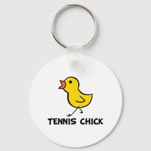 Tennis Chick Keychain Nyckelring
