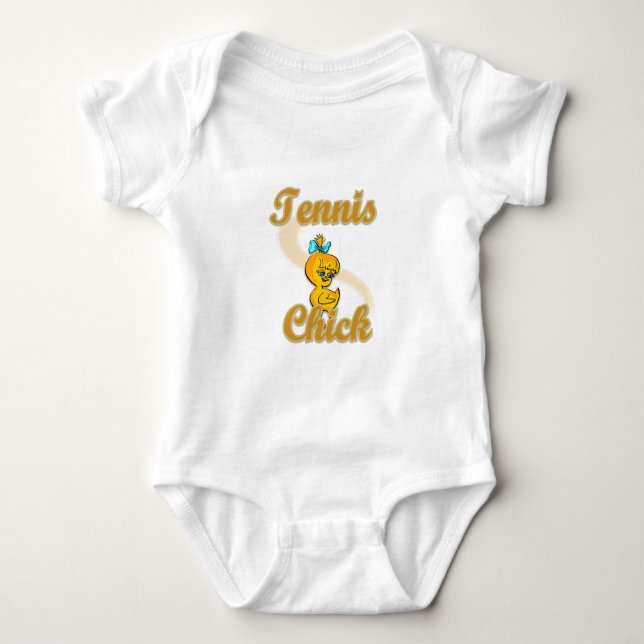 Tennis Chick T-shirt (Framsida)