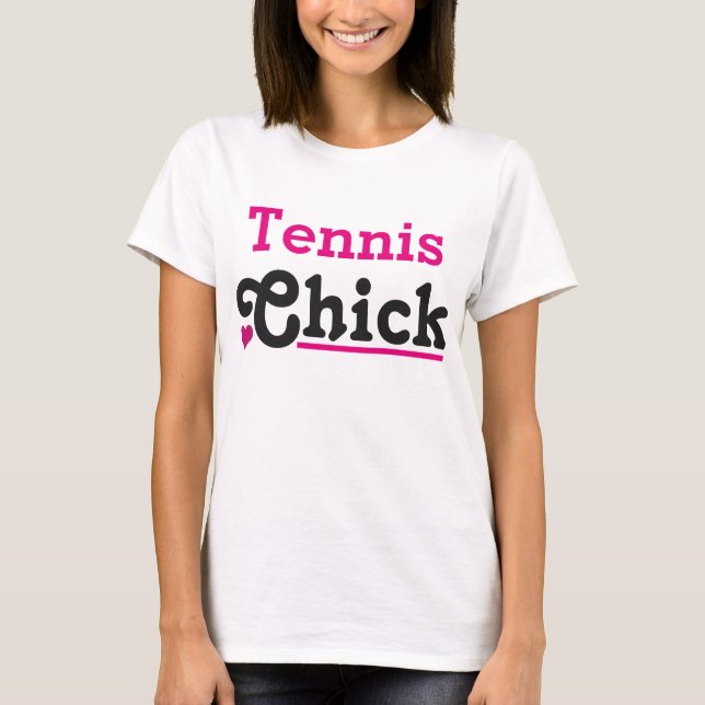 Tennis Chick Tee (Framsida)