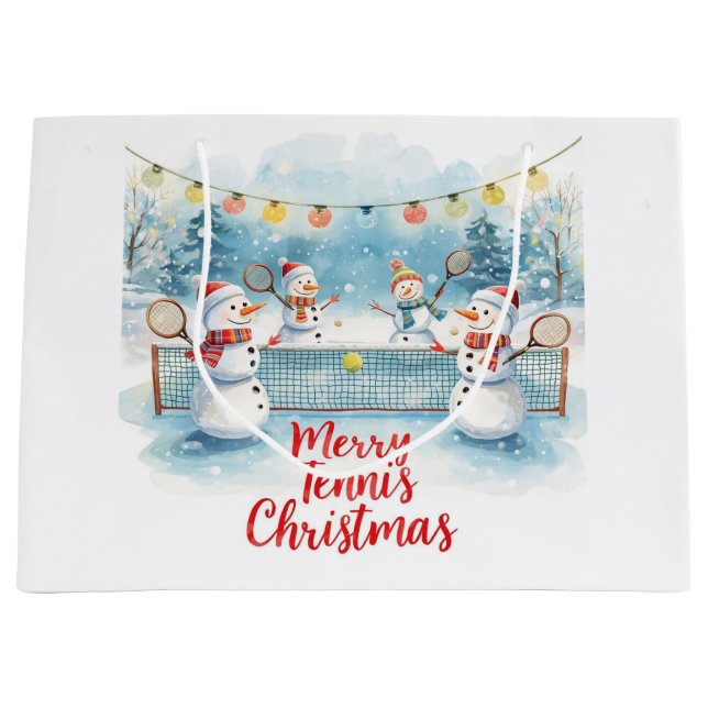 Tennis Christmas  Festive Snowman  (Framsidan)