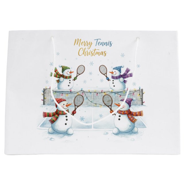 Tennis Christmas  Festive Snowman  (Framsidan)
