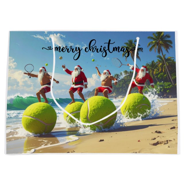 Tennis Christmas with Santa Claus  (Framsidan)