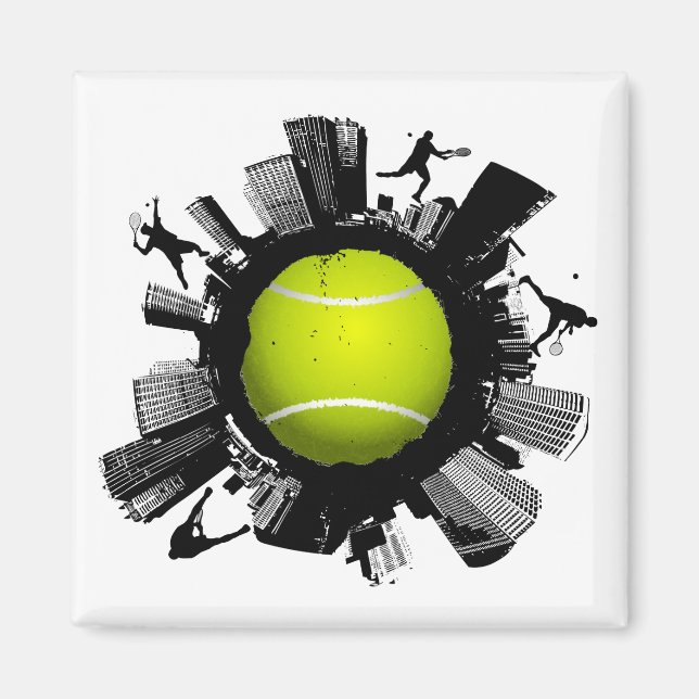 Tennis City Magnet (Framsidan)