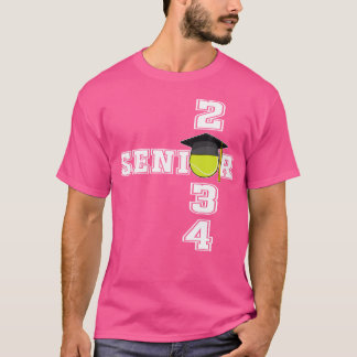 Tennis Class Of 2034 School Graduation Senior 2034 T Shirt