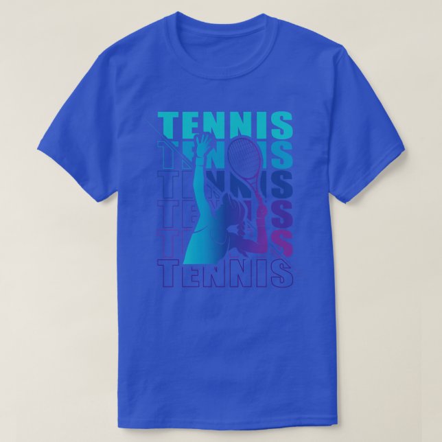 Tennis Clothing Outfit Tennis Player Women Girl 12 T Shirt (Design framsida)