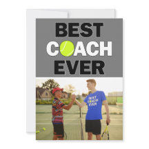 Tennis Coach Best Now Anpassningsbar Photo Tack