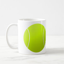 Tennis Coach eller Player Anpassade Coffee Mugg