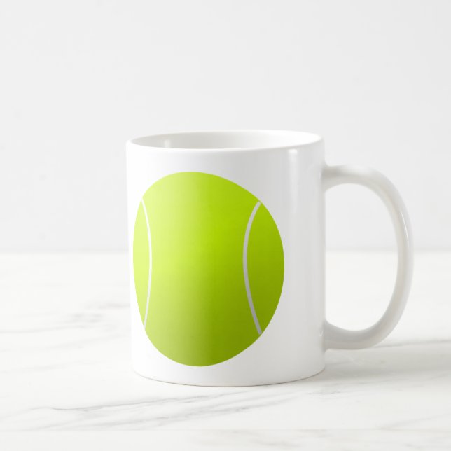 Tennis Coach eller Player Anpassade Coffee Mugg (Höger)
