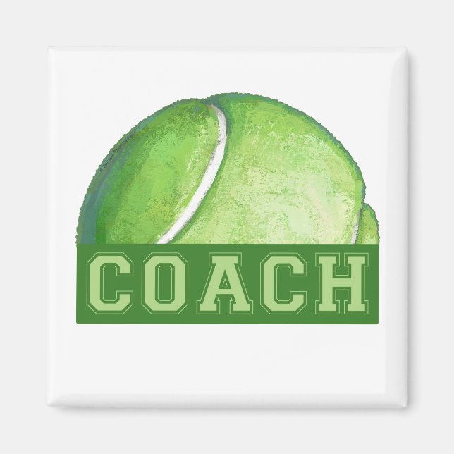 Tennis Coach Magnet (Framsidan)