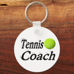 Tennis Coach Nyckelring