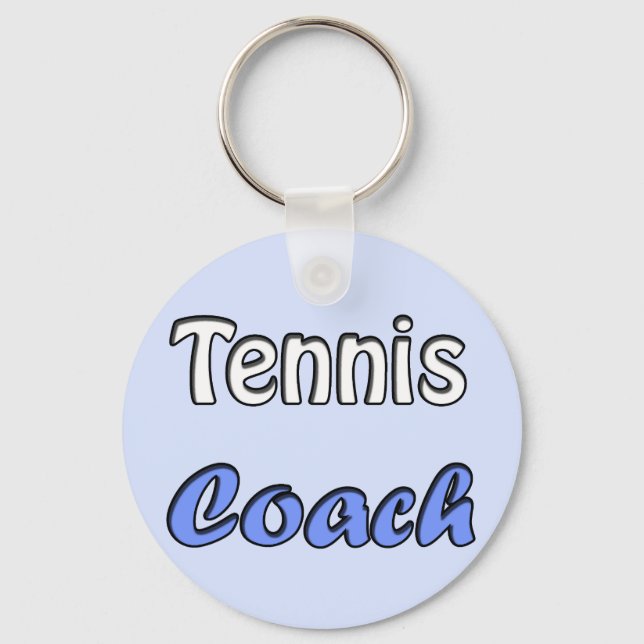 Tennis Coach Nyckelring (Framsida)