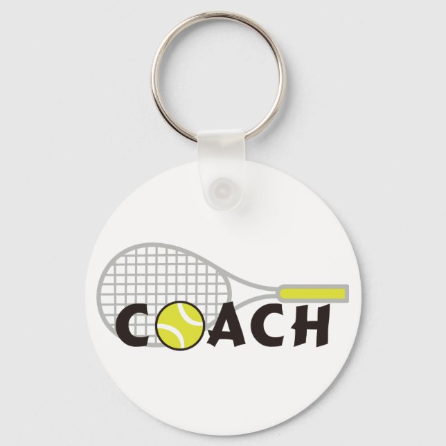 Tennis Coach Nyckelring (Framsida)