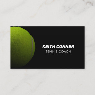 Tennis Coach Professionell Visitkort