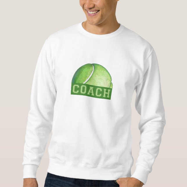 Tennis Coach Sweatshirt (Framsida)