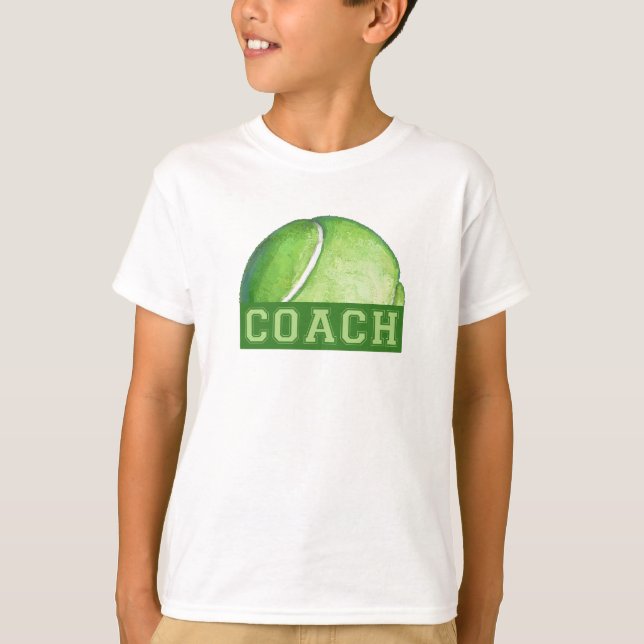 Tennis Coach T-shirt (Framsida)