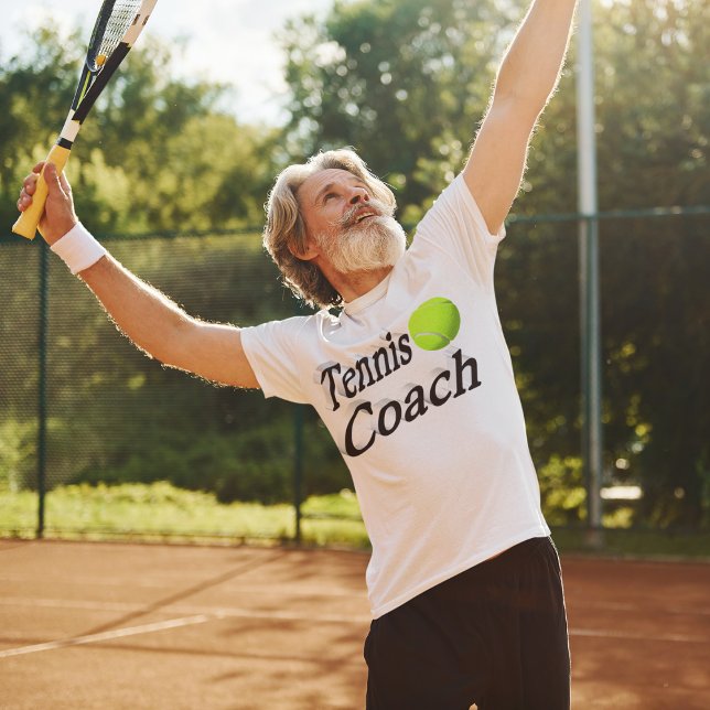 Tennis Coach T Shirt (Skapare uppladdad)