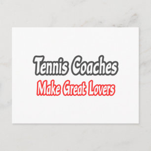 Tennis Coacher...Underbara Älskare Vykort