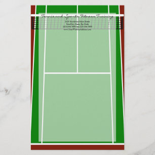 Tennis Court Layout Graphic Brevpapper