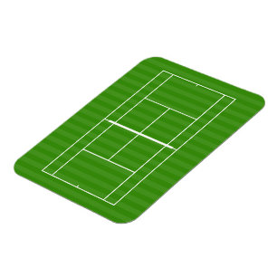TENNIS COURT LINE MARKING MAGNET