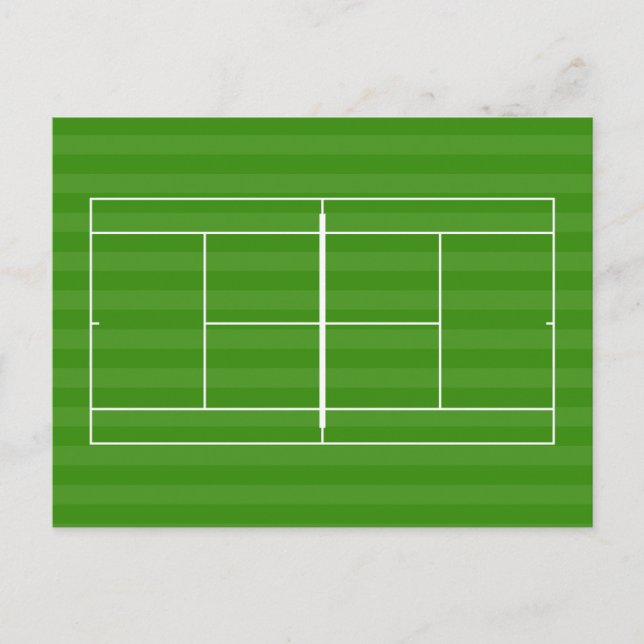 TENNIS COURT LINE MARKING VYKORT (Framsida)