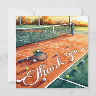 Tennis Court med tack till er domstol Kort