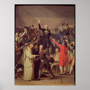 Tennis Court Oath Poster