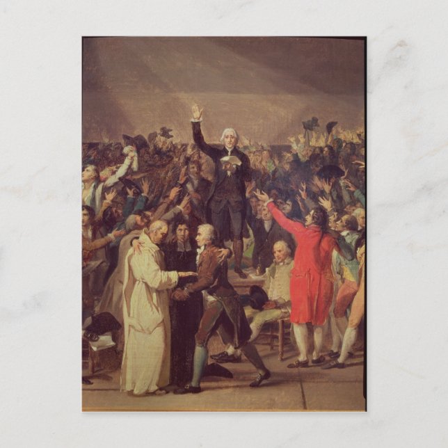 Tennis Court Oath Vykort (Framsida)