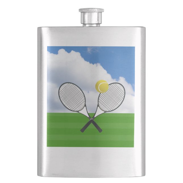 Tennis court & TENNIS RACKETS Fickplunta (Framsidan)