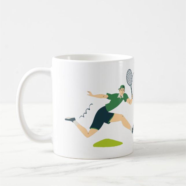 Tennis  Dad champion mug Kaffemugg (Vänster)