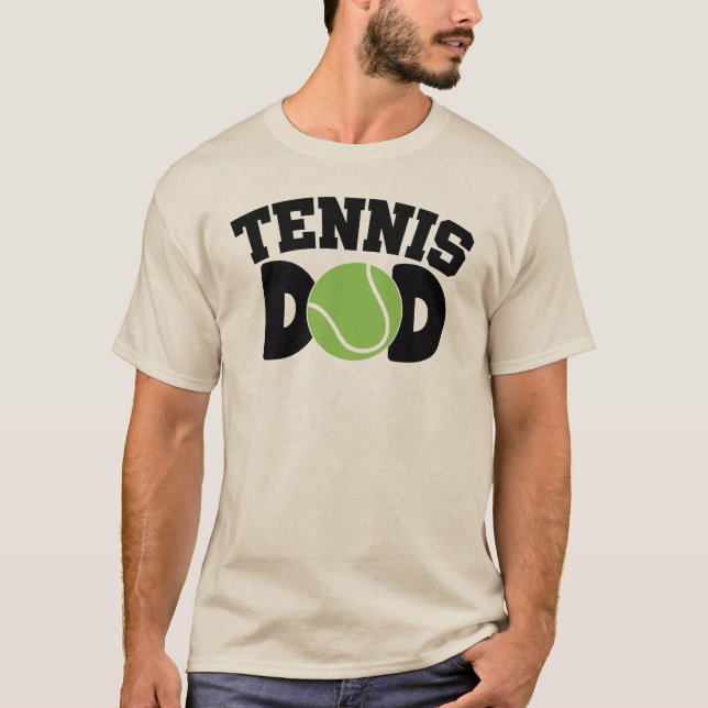 Tennis Dad T Shirt (Framsida)