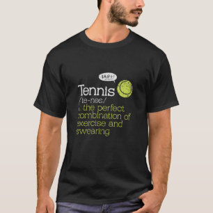 Tennis Definition T Shirt