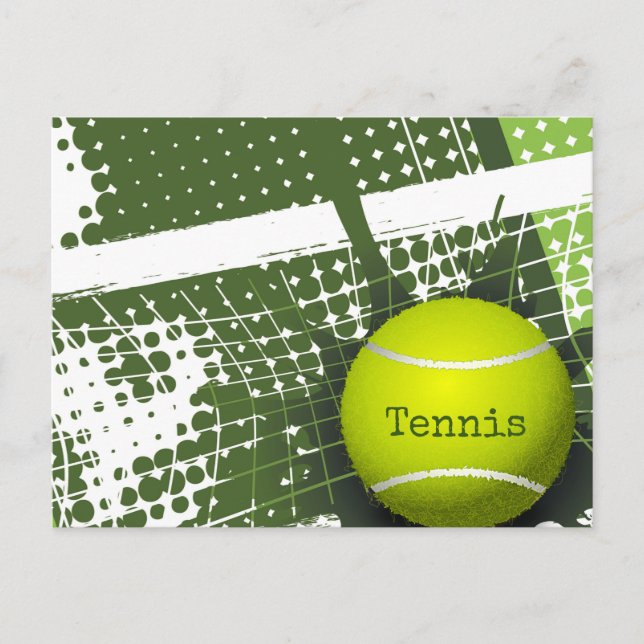 Tennis Design 2018-vykortskalender Vykort (Framsida)