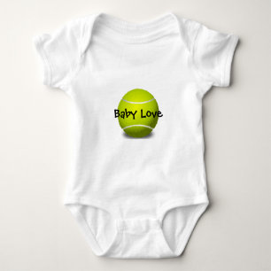 Tennis Design Anpassade Baby Clothing T Shirt