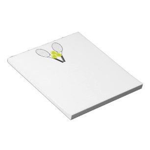 Tennis Design Anteckningsblock