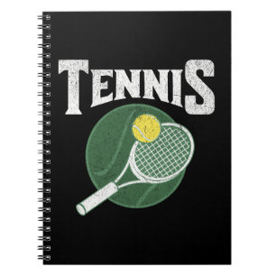 Tennis-design Anteckningsbok