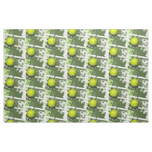 Tennis Design Fabric Tyg