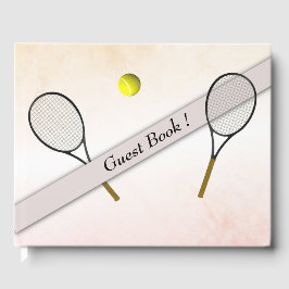 Tennis Design Gästbok
