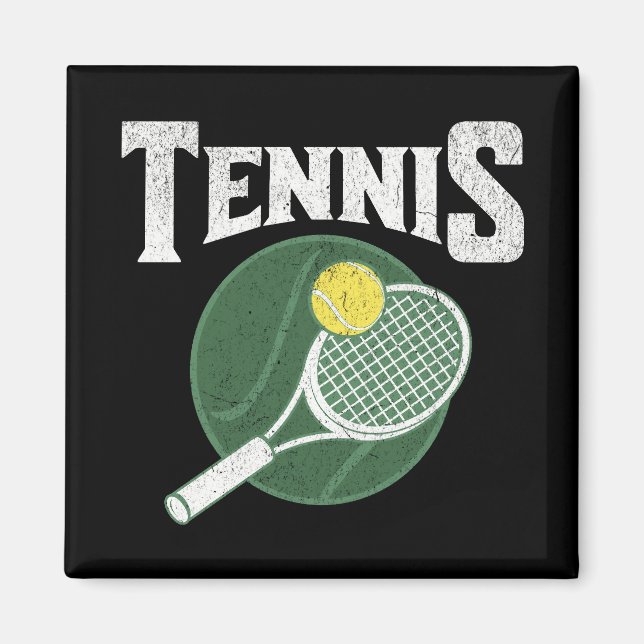 Tennis-design Magnet (Framsidan)