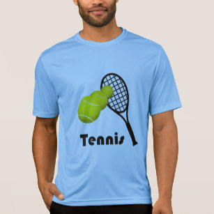 Tennis Design Manar Active Bära Sport-Tek T-shirt