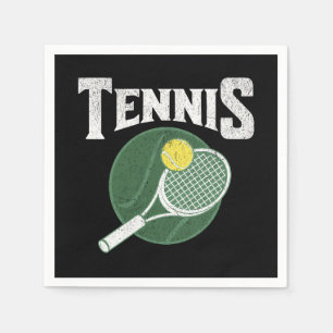 Tennis-design Pappersservett