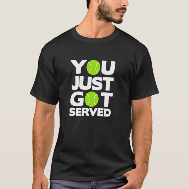  tennis-design t shirt (Framsida)