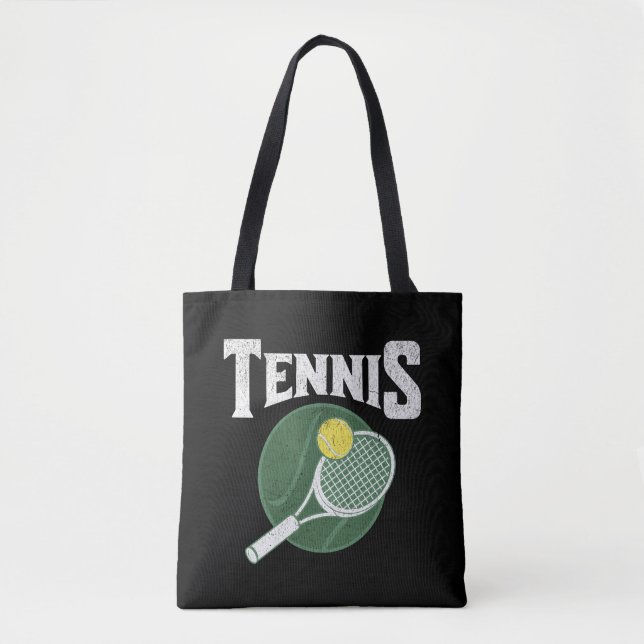 Tennis-design Tygkasse (Framsida)