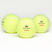 Tennis Drottning, modern personanpassa text med kr