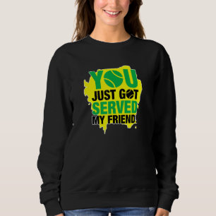 Tennis du just Har serverade mina vänner Manar Wom T Shirt