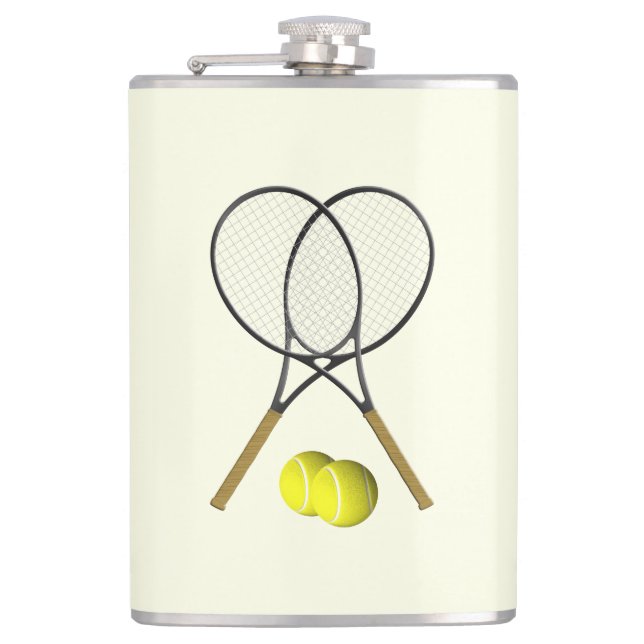 Tennis Dubbel Cream Fickplunta (Framsidan)