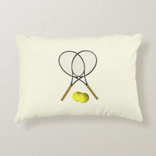Tennis Dubbel Cream Prydnadskudde