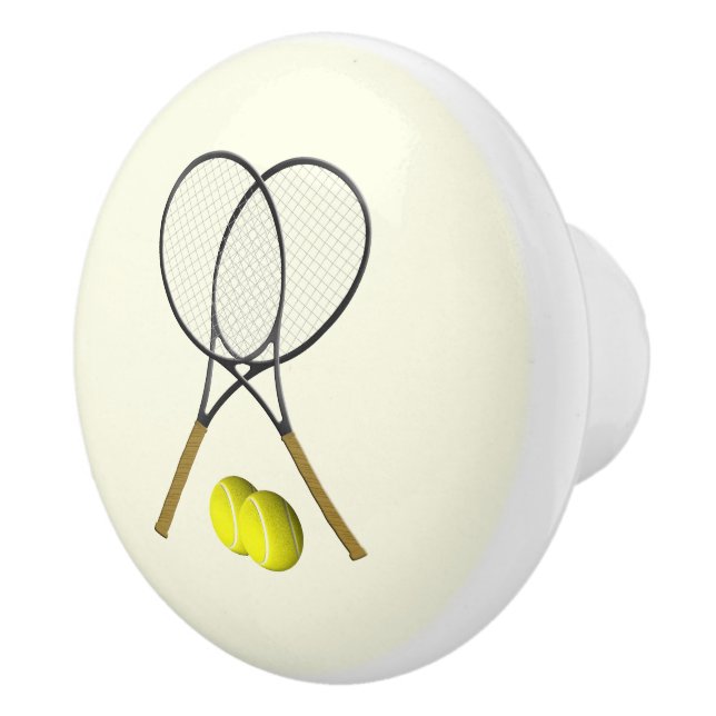 Tennis Dubbel Kräm Knopp (Höger)